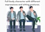 create human and pet illustrations in any outfit or pose